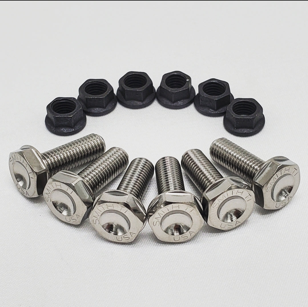 Kart Floor Pan Titanium Bolt Kit