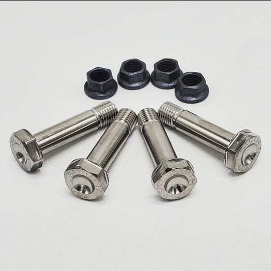 Kart Rear Axle Rails Titanium Bolt Kit